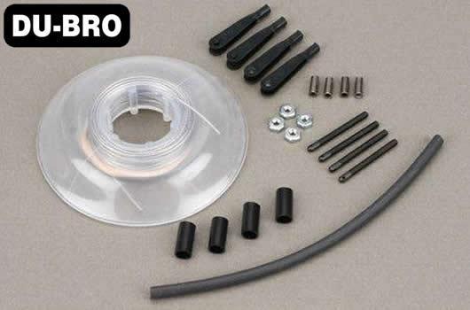 DU-BRO - DUB517 - Aircrafts Parts & Accessories - 2-56 Pull-Pull System (1 pc per package)