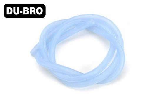 DU-BRO - DUB553 - Fuel tube silicone - X-Large Flow - 7.2 x 4mm - 91cm (3 ft) - blue
