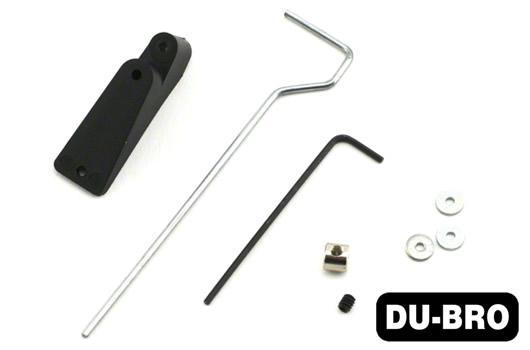 DU-BRO - DUB375 - Aircrafts Parts & Accessories - Tailwheel Bracket .40 Size (1 pc per package)