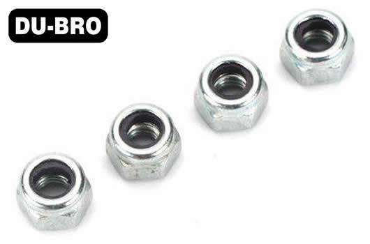 DU-BRO - DUB2175 - Nuts - 5mm Nylon Insert Lock Nuts (4 pcs per package)