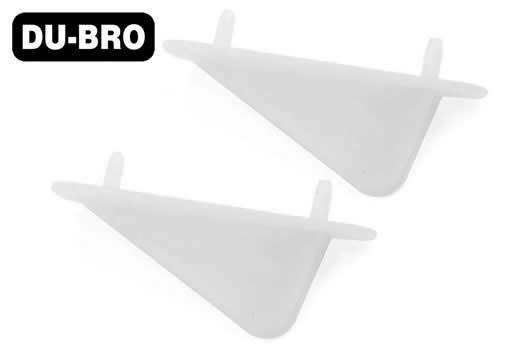 DU-BRO - DUB992 - Aircrafts Parts & Accessories - 2 3/8" Wing Tip/Tail Skids (2 pcs per package)