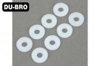 Aircrafts Parts & Accessories - No. 10 Nylon Flat Washers (8 pcs per package)