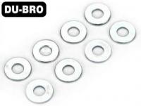 Washers - 3mm Flat Washers (8 pcs per package)