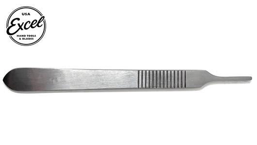 Excel Tools - EXL00003 - Tool - Scalpel Handle - Thin Stainless Steel Handle