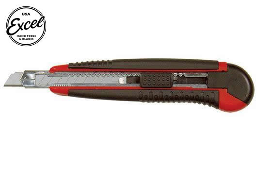 Excel Tools - EXL16810 - Tool - Utility Knife - K810 - Light Duty - Soft Grip - Magazine - with 5x 13pt Snap Blades