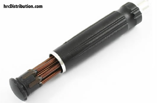 Tool - Screwdriver - Aluminum - 7 in 1 - Hex 1.5 / 2 / 2.5 / 3mm, Flat 4mm, Philips 4 / 5mm