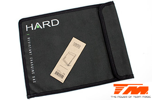 HARD Racing - HARD9202 - Borsa di sicurezza LiPo - Tipo rettangolare - 210x160x150mm