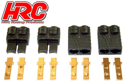 HRC Racing - HRC9041 - Stecker - TRX (2 Paar) - Gold