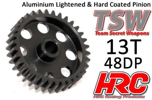 HRC Racing - HRC74813AL - Pinion Gear - 48DP - Aluminum - Light - 13T