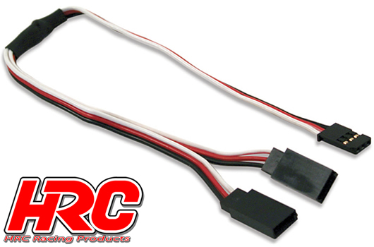 HRC Racing - HRC9239 - Câble - Y - UNI - FUT - 135mm -22 AWG