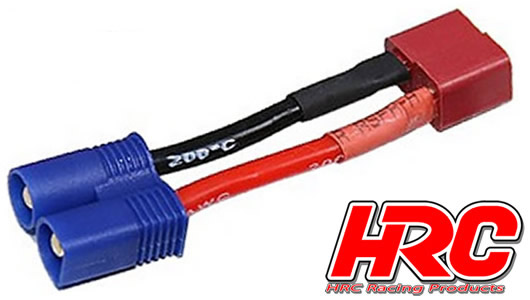 HRC Racing - HRC9135B - Adapter - Ultra T(W) (Dean's Kompatible) zu EC3(M)