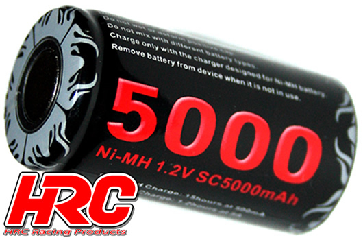 HRC Racing - HRC05150 - Accu - 1 Elément - 1.2V 5000mAh