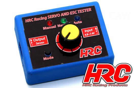 HRC Racing - HRC68521 - Electronique - Testeur de servo / variateur