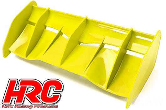 HRC Racing - HRC8901Y - Wing - 1/8 Buggy - High Downforce - Yellow