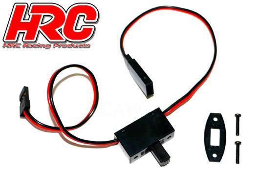 HRC Racing - HRC9254 - Schalter - Ein/Aus - JR/JR Stecker -22AWG
