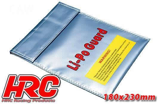 HRC Racing - HRC9701D - Borsa di sicurezza LiPo - Tipo rettangolare - 210x160x150mm