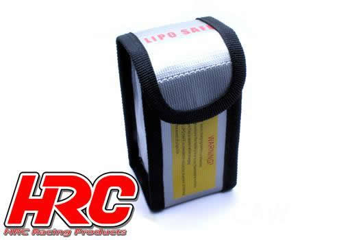 HRC Racing - HRC9703H - LiPo Fire Brandschuztasche - Rechteckig Typ - 64x50x125mm