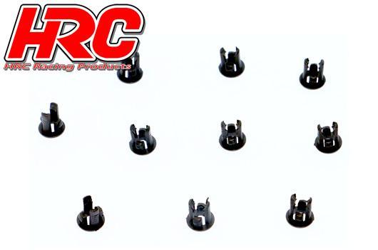 HRC Racing - HRC8768S - Body Parts - Multi Scale Accessory - LED Light Mounts - for 3mm LED (10 pcs)
