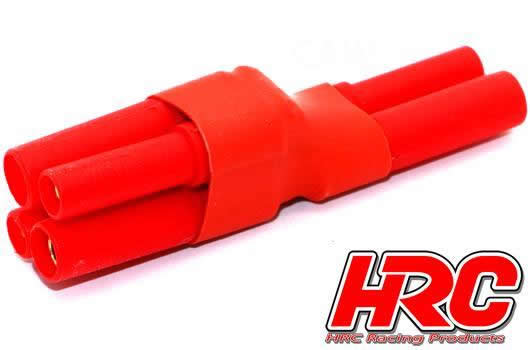 HRC Racing - HRC9178C - Adaptateur - pour 2 Accus en Série - Compact - Prise HXT 4.0