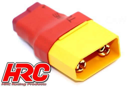HRC Racing - HRC9132D - Adapter - Compact - Ultra-T(F) to XT90(M)