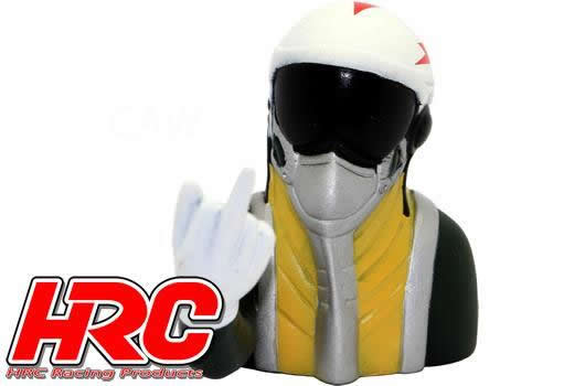 HRC Racing - HRC38020B - Accessoire pour Avion - Pilote - 1/6 - 50 x 45 x 50mm (Lo x La x P)