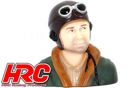 HRC Racing - HRC38026B - Airplane Accessory - Pilot - 1/6 - 65 x 68 x 38mm (H x W x D)