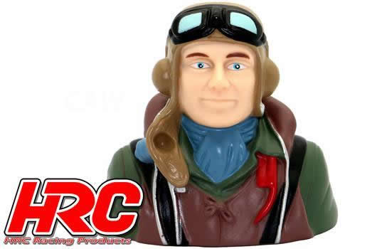 HRC Racing - HRC38042A - Airplane Accessory - Pilot - 1/6 - 78 x 76 x 42mm (H x W x D)