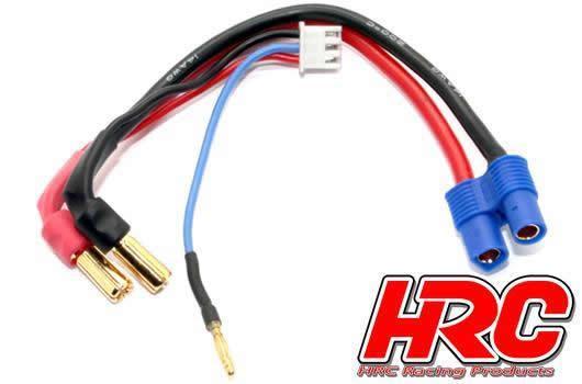 HRC Racing - HRC9152E - Fahr & Ladekabel - 5mm Stecker zu EC3 & Balancer Stecker - Gold