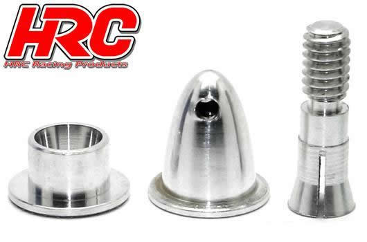 HRC Racing - HRC35A300 - Spinner - E-Prop Adapter - Clamp Type - Short - 3.0mm Motor Shaft