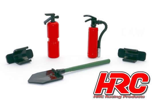 HRC Racing - HRC25094F2 - Parti di carrozzeria - 1/10 accessorio - Scale - Set di attrezzi F-2