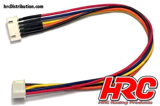 HRC Racing - HRC9163XX3 - Prolongateur de câble Balancer - 4S JST XH(F)-XH(M) - 300mm
