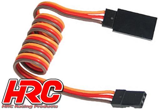 HRC Racing - HRC9243 - Servo Extension Cable - Male/Female - JR  -  40cm Long-22AWG