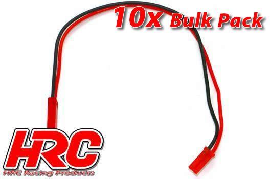 HRC Racing - HRC9277PB - Câble Prolongateur - 22AWG - 20cm - BEC - BULK 10 pcs