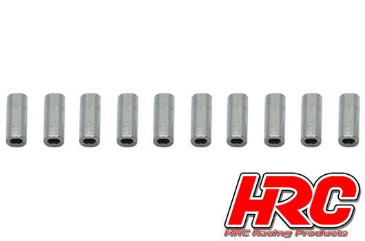 HRC Racing - HRC31272A310 - Grimp Tube - Copper - 3x10mm (10 pcs)