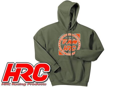 HRC Racing - HRC9904S - Hoodie - HRC Touring Team TM 2018 - Small - Olive