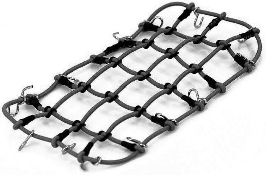 HRC Racing - HRC25088BK - Body Parts - 1/10 Accessory - Scale - Protective Net for Crawler Luggage Tray - Black