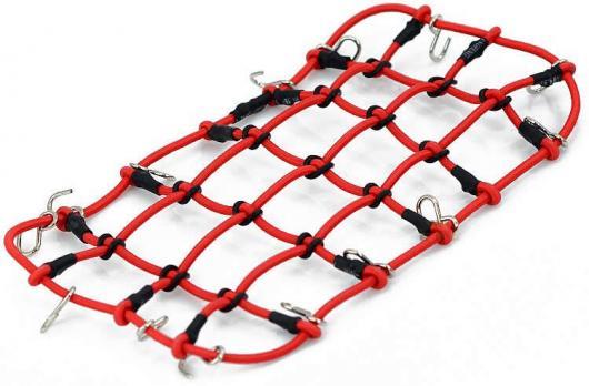 HRC Racing - HRC25088RE - Body Parts - 1/10 Accessory - Scale - Protective Net for Crawler Luggage Tray - Red