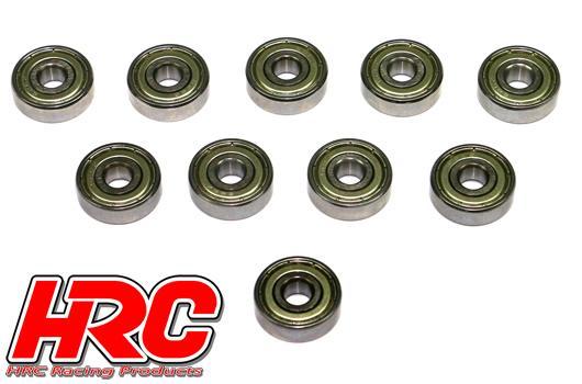 HRC Racing - HRC1280 - Roulements à billes - métrique -  6x19x6mm (10 pces)