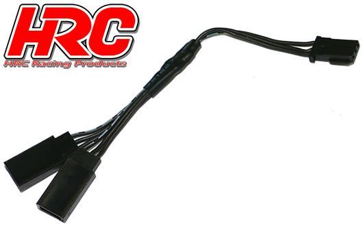 HRC Racing - HRC9239K - Câble - Y - FUT - Noir/Noir/Noir - 22AWG