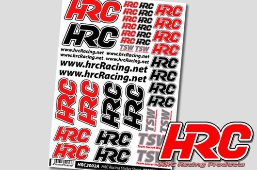 HRC Racing - HRC2002A - Stickers - HRC Racing Products - Basic Vinyl