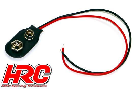 HRC Racing - HRC9279 - Battery Cable - for 9V Block