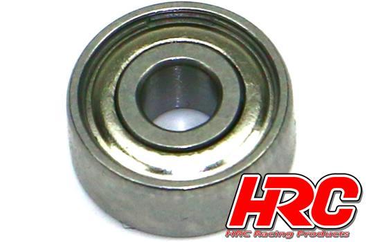 HRC Racing - HRC12U01C - Ball Bearings - metric -  3.175x9.525x3.967mm (BL motor)  - Ceramic (1 pc)