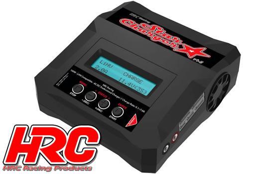 HRC Racing - HRC9354A - Ladegerät - 12/230V - HRC Star Charger V4.0 - 100W - LSM Sprachwahl