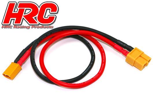 HRC Racing - HRC9603 - Charger Lead - Gold - XT60 Charger Plug to XT30 Battery Plug - 300mm