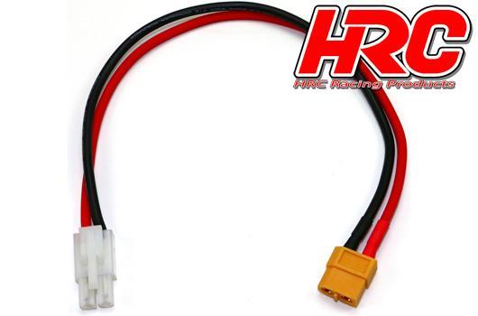 HRC Racing - HRC9611 - Câble de charge - doré - Prise chargeur XT60 à Tamiya - 300mm