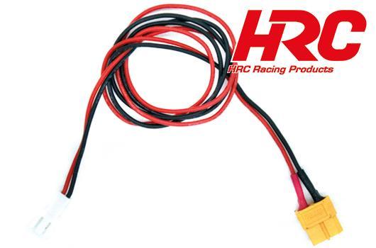 HRC Racing - HRC9616 - Charger Lead - Gold - XT60 Charger Plug to Molex Micro Battery Plug - 300mm