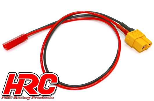 HRC Racing - HRC9617 - Ladekabel - Gold - XT60 Ladestecker zu BEC JST Stecker - 300mm
