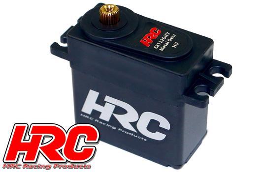 HRC Racing - HRC68122DHV - Servo - Digital - HV - 44x40x20mm / 69g - 22kg/cm - Metallzahnräder - Wasserdicht - Doppelt Kugelgelagert