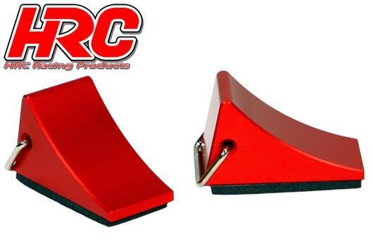 HRC Racing - HRC25209 - Ricambi - 1/10 Crawler - Bilancia - Tappetini per pneumatici - Rosso30x20m