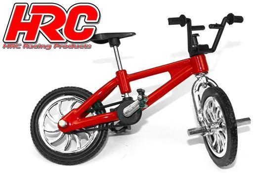 HRC Racing - HRC25225RE - Karosserieteile - 1/10 Crawler - Maßstab - Fahrrad - Rot 105x60mm